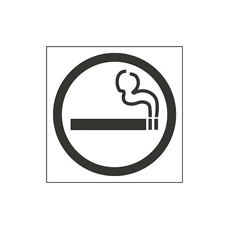 Accuform 3 in W x 3 in H, Engraved Plastic PSG325WT